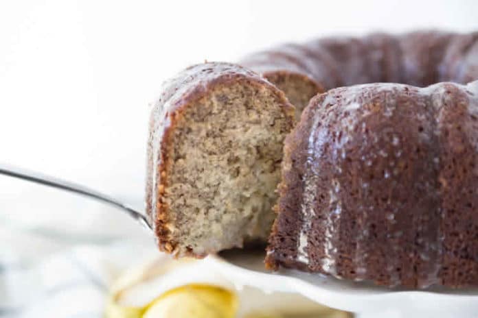 Cake à la banane et vanille