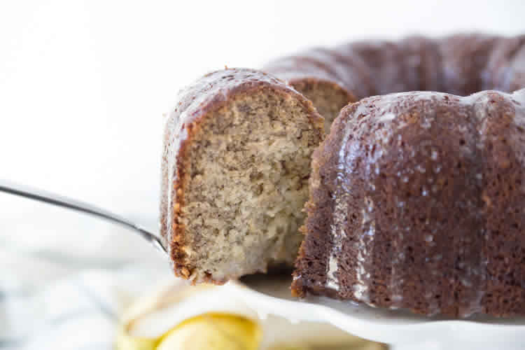Cake à la banane et vanille