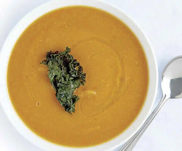 Comment faire une soupe pour se réchauffer au thermomix