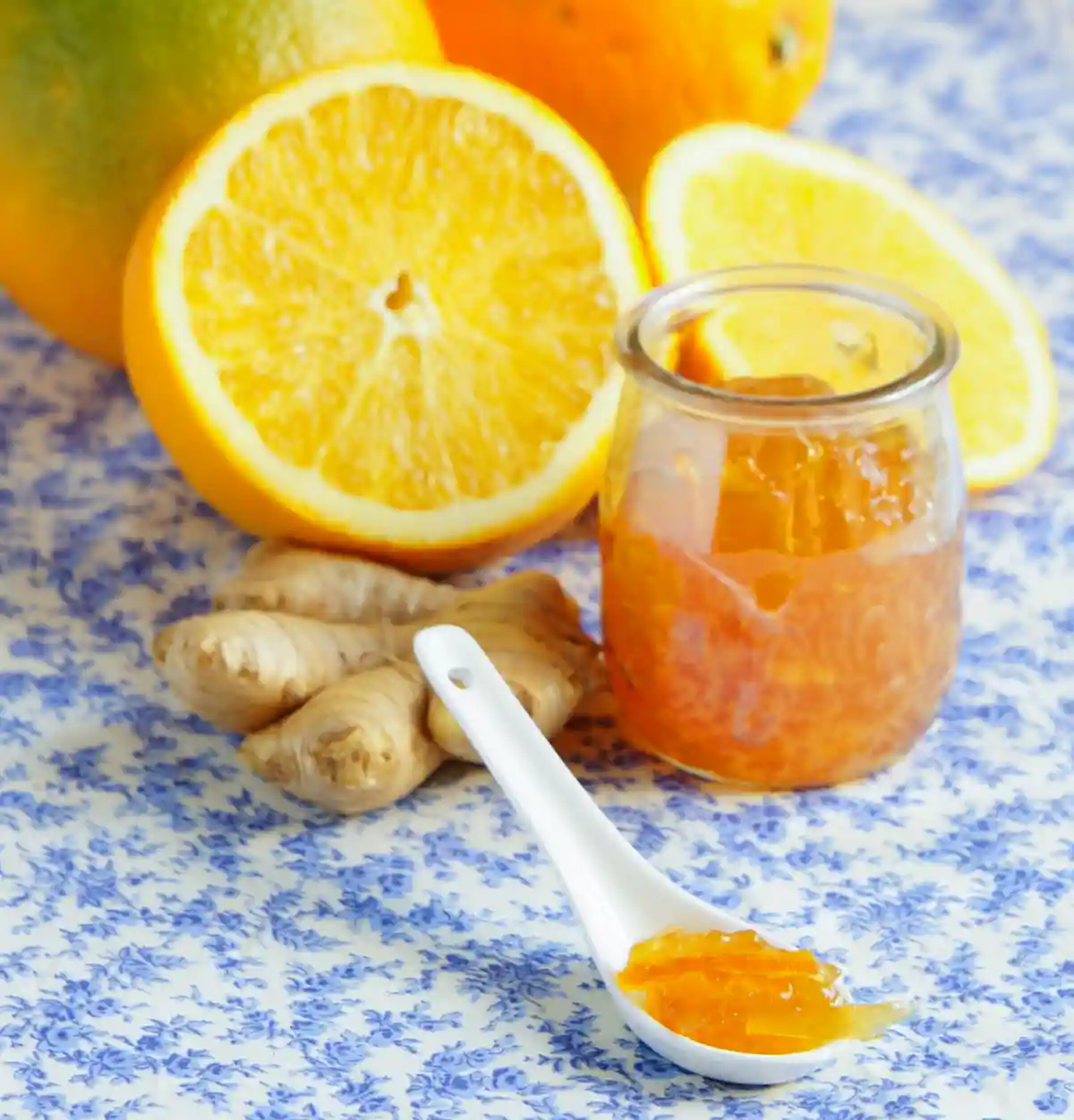 Confiture orange au gingembre au thermomix