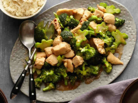 Emincé de poulet et brocolis au cookeo