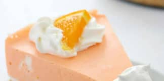 Gâteau au fromage à la crème et orange