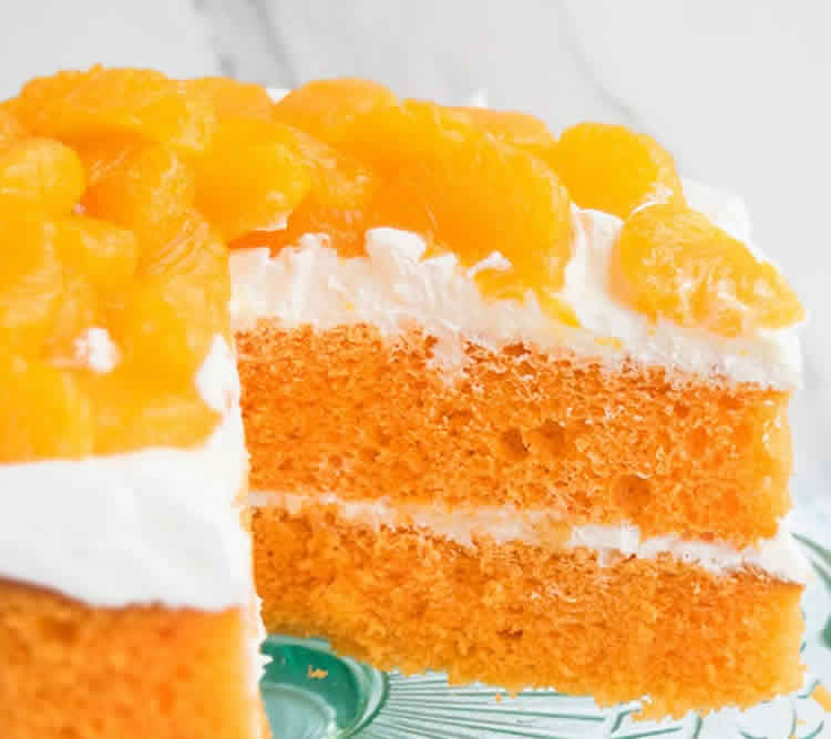 Gâteau aux clémentines