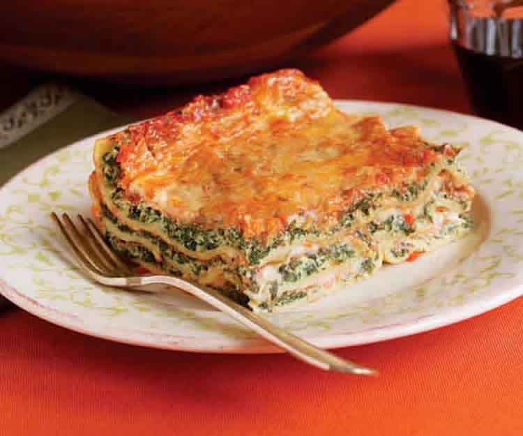 Lasagnes saumon et épinard