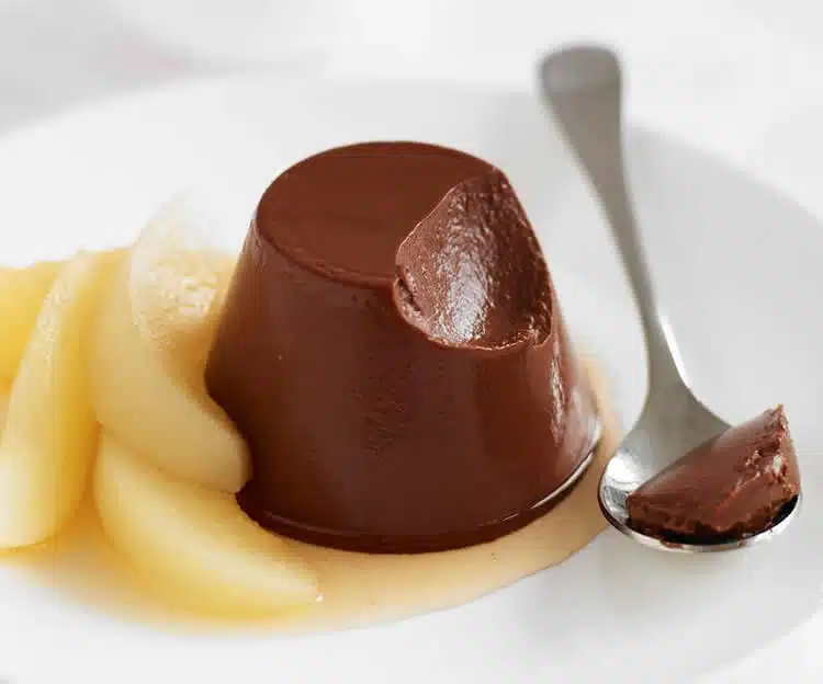 Panna cotta au chocolat facile