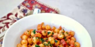Pois chiches en sauce tomate au cookeo