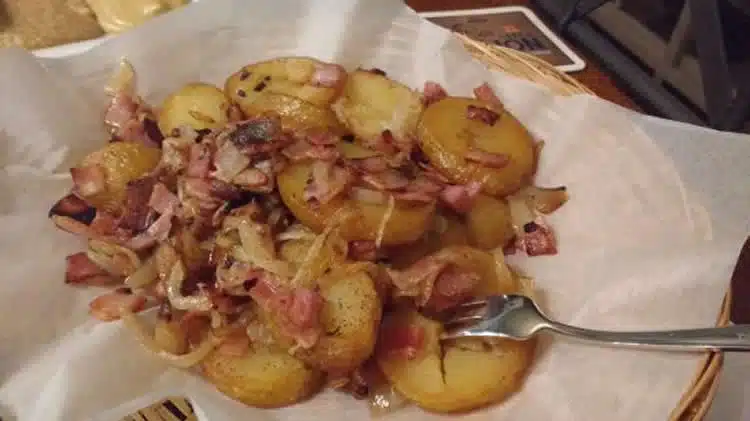 Pommes de terre et lardons sautées au cookeo