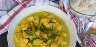 Poulet au curry et ananas au thermomix