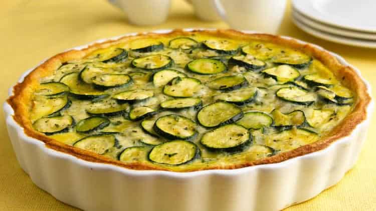 Quiche courgettes comté au thermomix