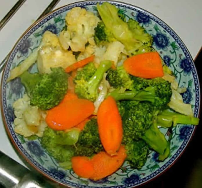 Salade brocoli chou-fleur au thermomix