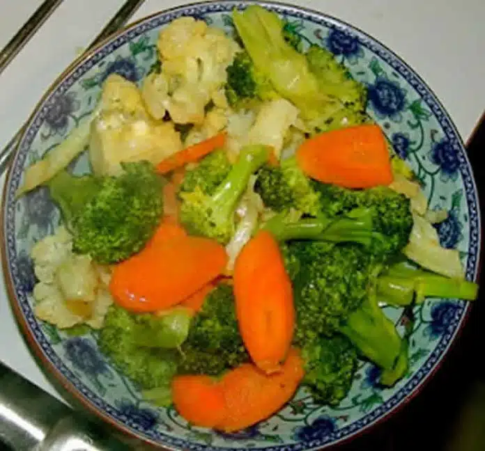 Salade brocoli chou-fleur au thermomix