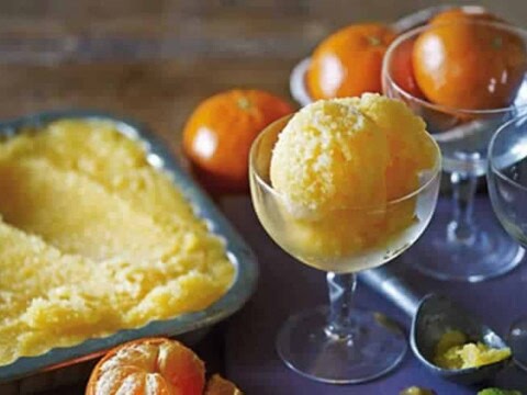 Sorbet clémentine au thermomix
