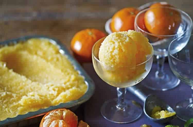 Sorbet clémentine au thermomix