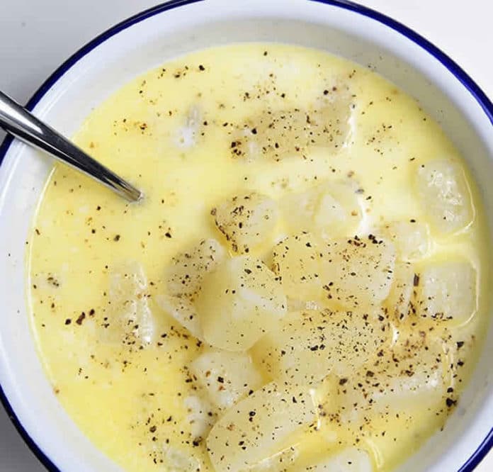 Soupe de pomme de terre recette de grand mere