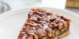 Tarte au noix et amandes
