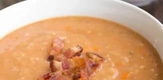 Velouté haricots tarbais au thermomix