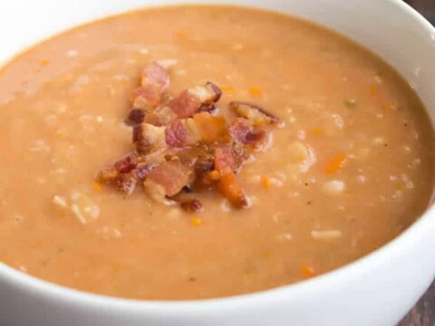 Velouté haricots tarbais au thermomix