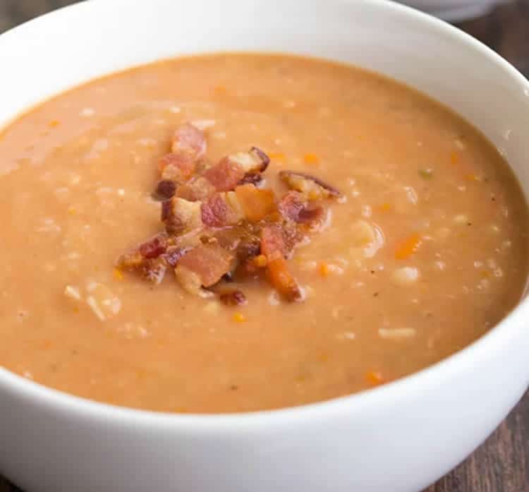Velouté haricots tarbais au thermomix
