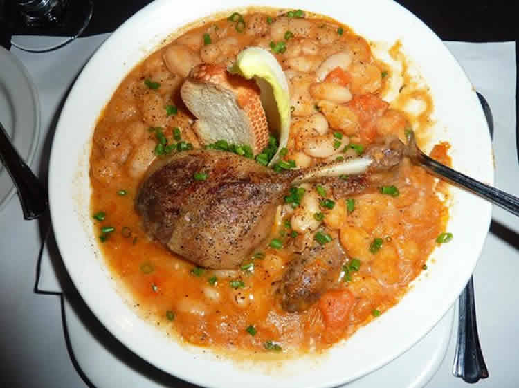 haricots blancs aux cuisses de canard au cookeo