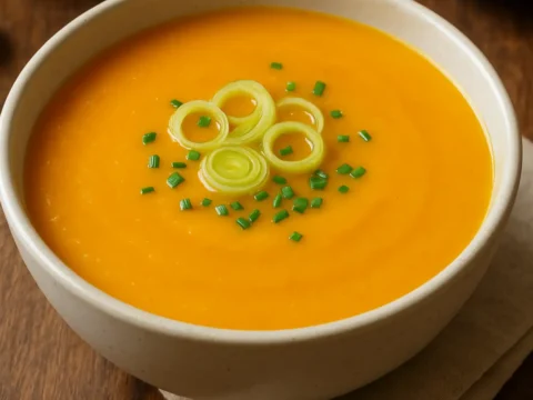 soupe potiron poireau au Thermomix