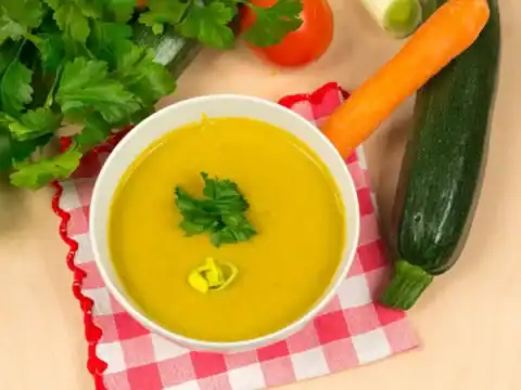 Velouté de courgettes et carottes au thermomix