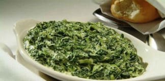 Épinards à la béchamel