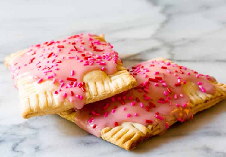 Biscuits glacés à la confiture
