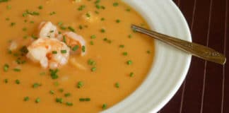Bisque de crevettes au thermomix