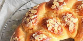 Brioche moelleuse aux amandes au thermomix