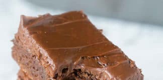Brownies au chocolat très moelleux