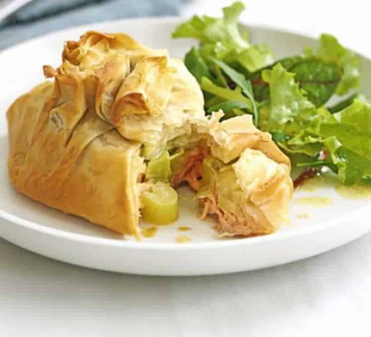 Cake poireau et saumon au thermomix