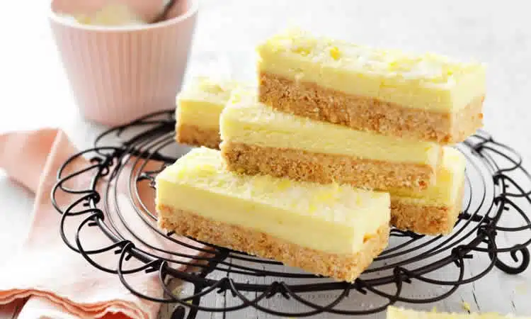 Carrés citron coco au thermomix