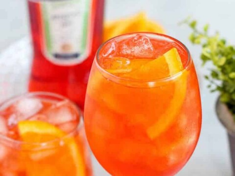 Cocktail Aperol spritz au thermomix
