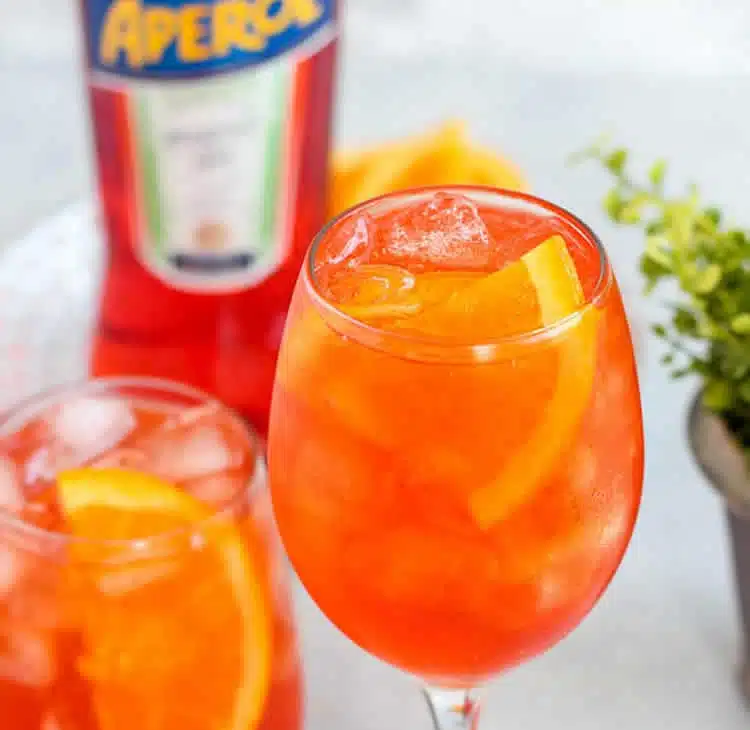 Cocktail Aperol spritz au thermomix