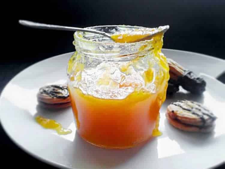 Confiture orange à la vanille au thermomix