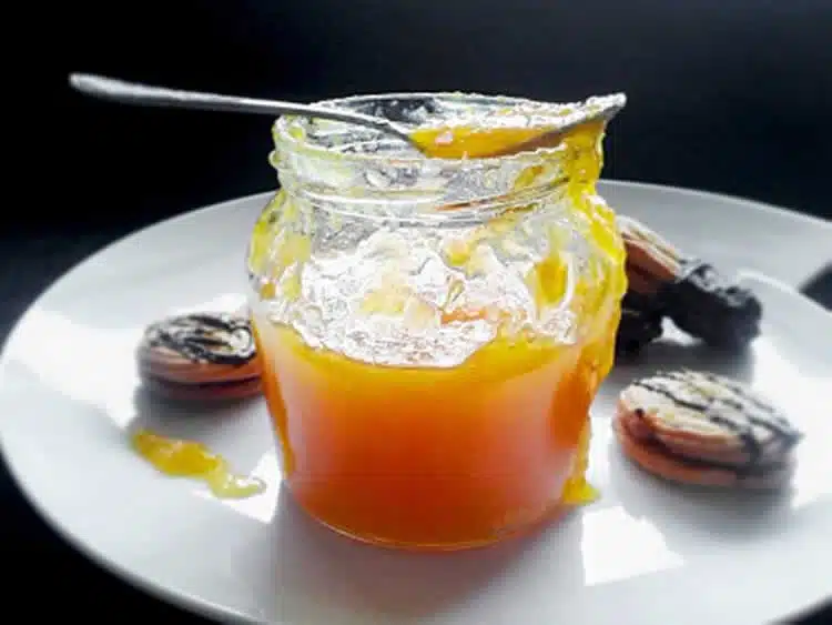 Confiture orange à la vanille au thermomix