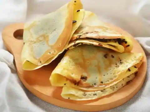 Crêpes au fleur d'oranger au thermomix