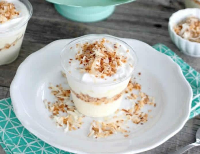 Crème dessert à la noix de coco au thermomix