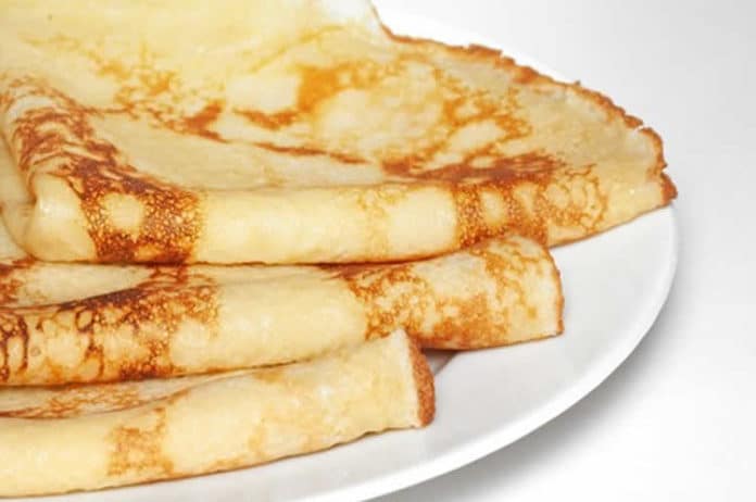 Crêpes au fleur d'oranger au thermomix