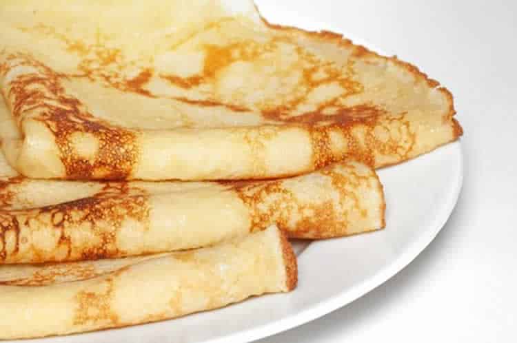 Crêpes au fleur d'oranger au thermomix