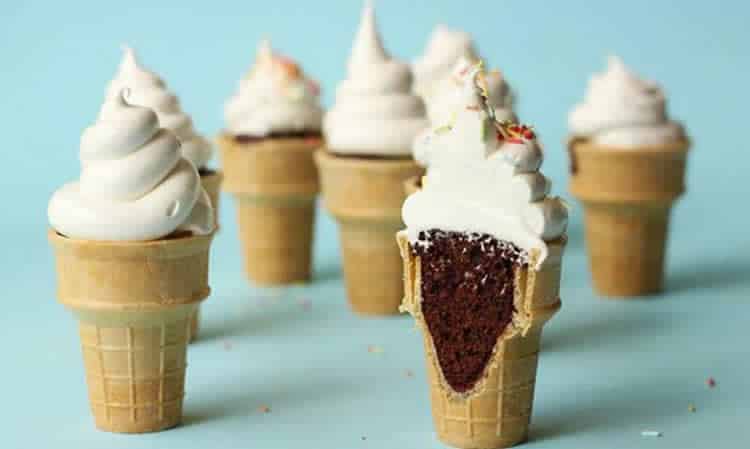 Cupcakes en cornet au thermomix