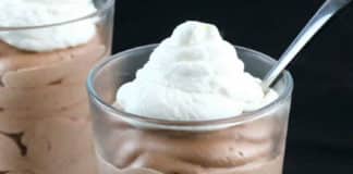 Dessert mousse nutella facile