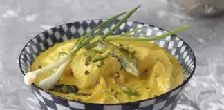 Filet de cabillaud sauce au curry au thermomix