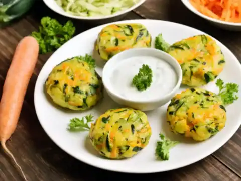Galettes de légumes au thermomix