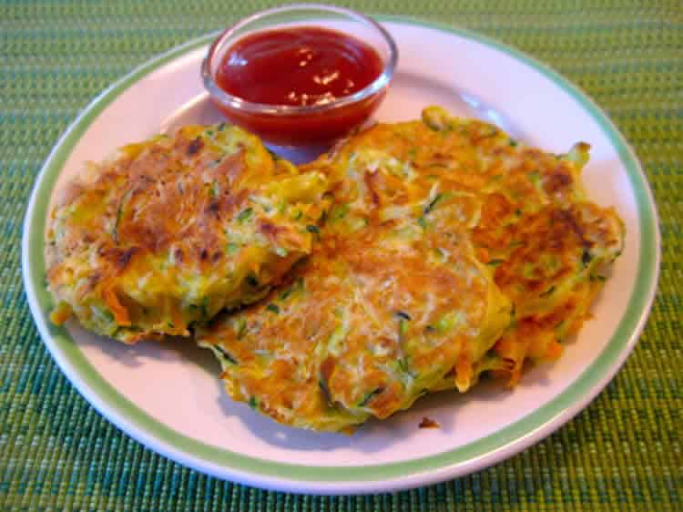 Galettes de légumes au thermomix