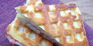 Gaufres au jambon et mozzarella au thermomix