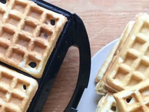 Gaufres lait de soja au thermomix