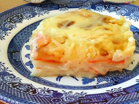 Gratin de chou fleur carottes et Pommes de terre au cookeo
