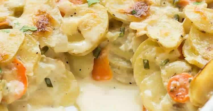 Gratin légumes au cookeo