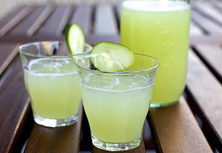Jus detox courgette concombre au thermomix